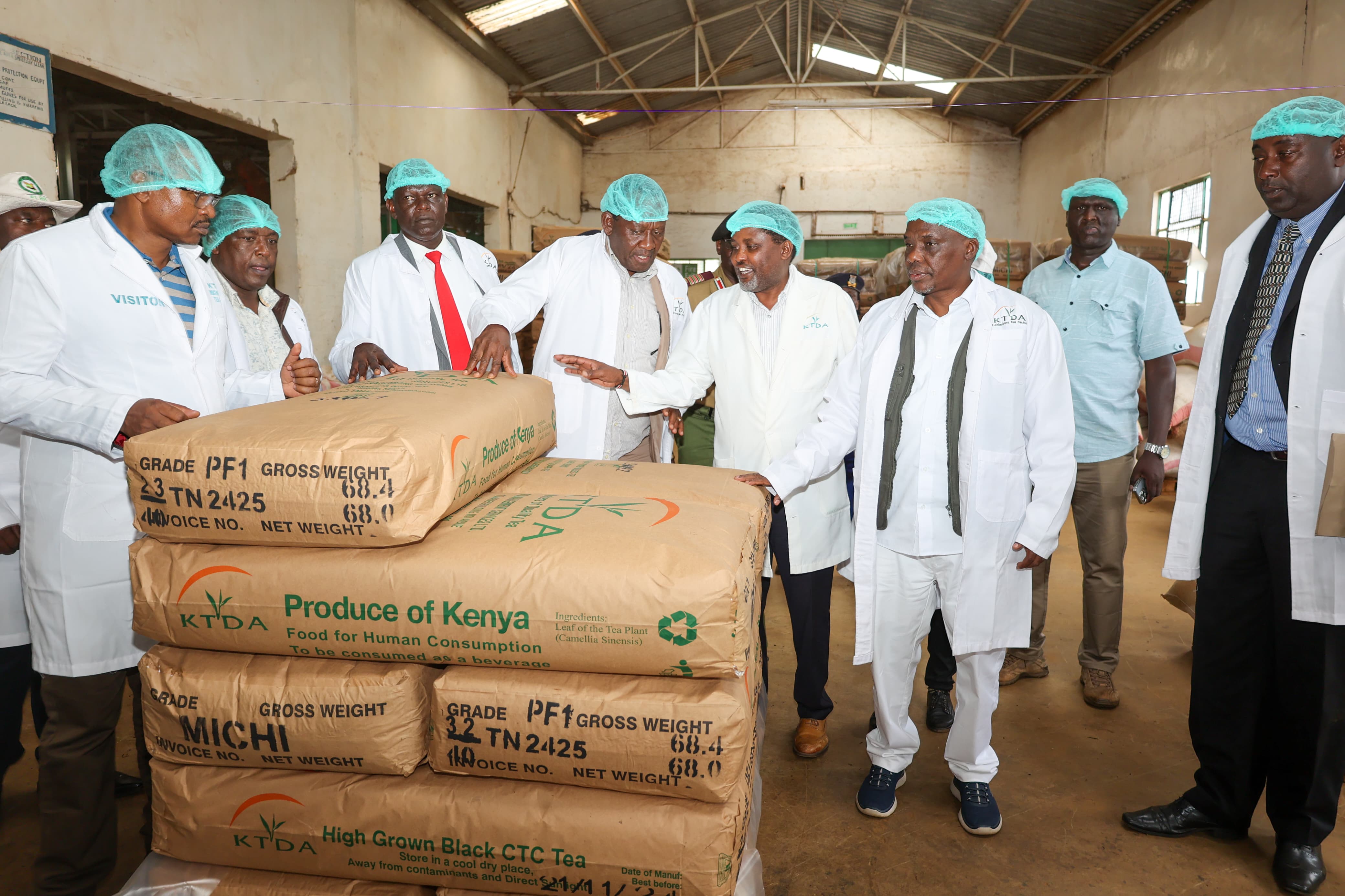 KEPHIS Chairman Hon. Joseph M'eruaki Accompanies PS Dr. Paul Ronoh for a Routine  Inspection, Farmers Engagement & Assessment of Food Security Situations in the Meru Region