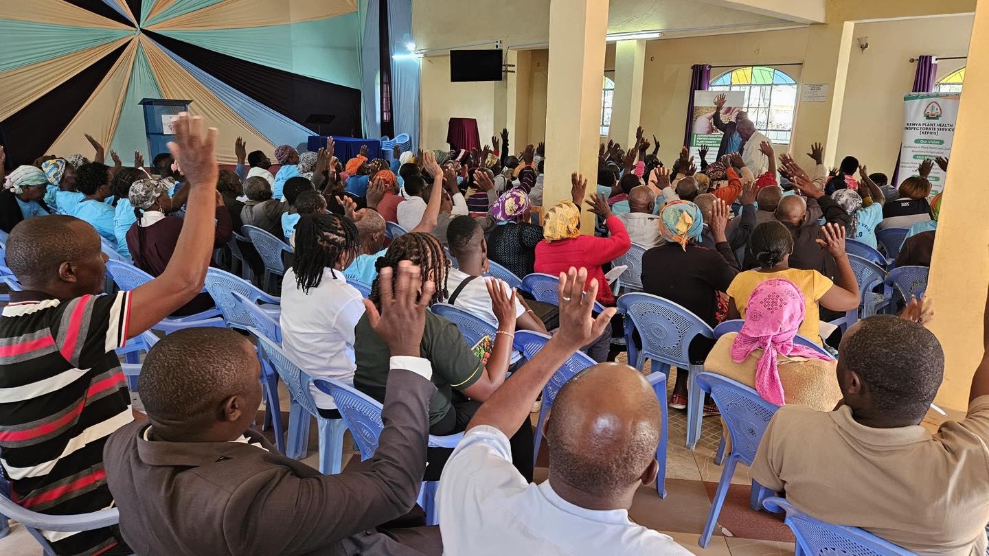Enhancing farmer awareness on the use of certified seed :KEPHIS and Seed companies convenes a farmers’ baraza in Makueni and Kajiado  County