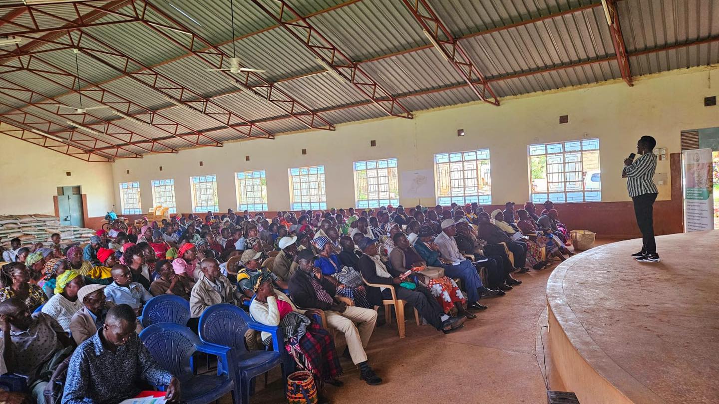 Day 2 of farmers training in Tawa, Makueni County
