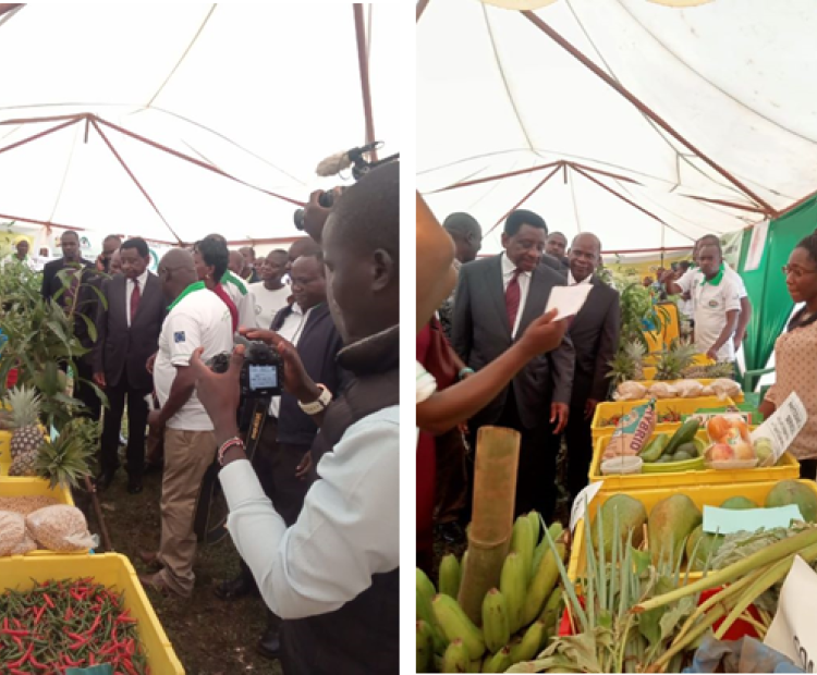 Siaya Governor Visits the KEPHIS Stand During World Food Day